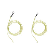 Struna Fluorocarbon Carp Spirit cu Vartej Camfusion Leader Ring Swivel 35lbs 100cm