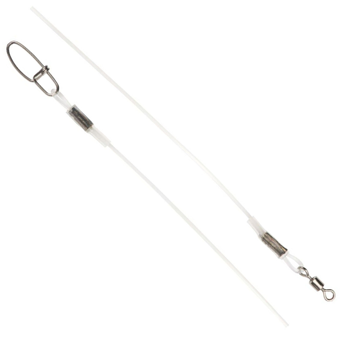 Struna Fluorocarbon VMC cu Vartej + Agrafa Rapida 2buc