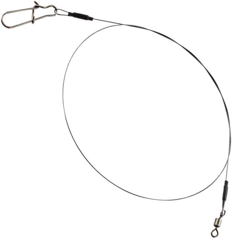 Struna Fox Rage Strike Point Jerk Leader Single Strand Titanium, 1.00mm, 40cm, 2buc/pac