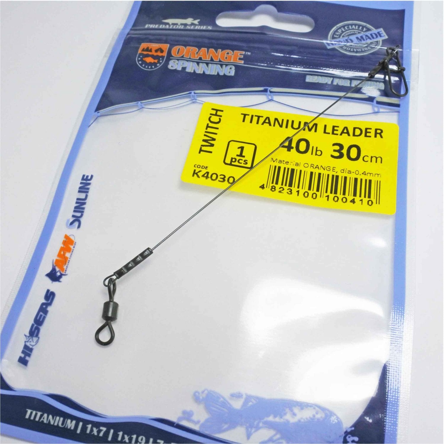 Struna Orange 18kg 28cm Titanium Leader