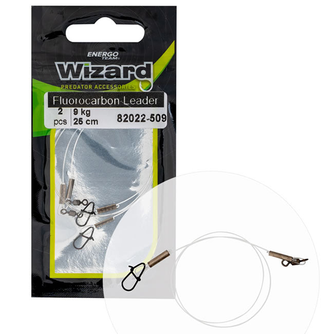 Struna Wizard Neo Fluorocarbon Leader 25cm 2buc/plic