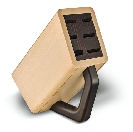Suport Cutite  Victorinox Grand Maitre Knife Block, 38.2cm, Lemn, Maro
