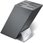 Suport Cutite Victorinox Swiss Modern Knife Block,  20cm, Lemn Fag, Negru