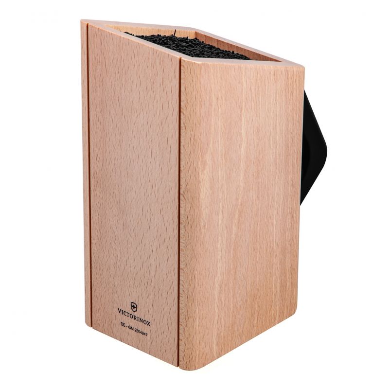 Suport Cutite Victorinox SwissClassic Cutlery Block, 25.7cm, Lemn Maro