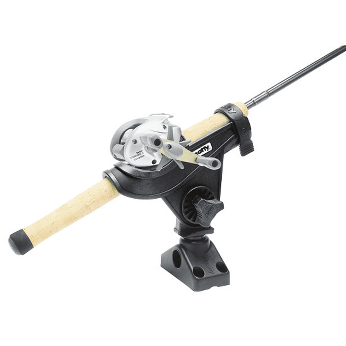 Suport Lanseta  Scotty Spinning sau Baitcasting cu Sitem de Montare Side/ Deck Mount