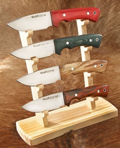 Suport MUELA Wooden Display Stand, For Four Pieces
