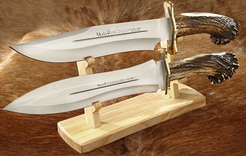 Suport MUELA Wooden Display Stand, For Two Pieces