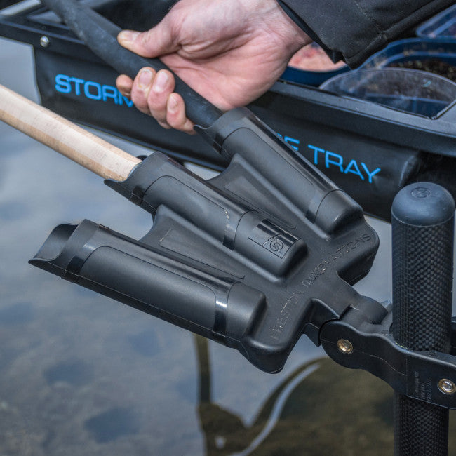 Suport Modular Triplu pentru Lansete Preston Triple Rod Support