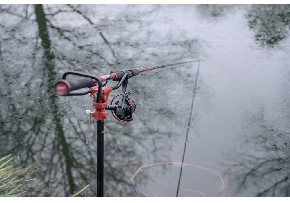 Suport Quantum Magic Trout Rod Holder ajustabil 85-130cm red/black 