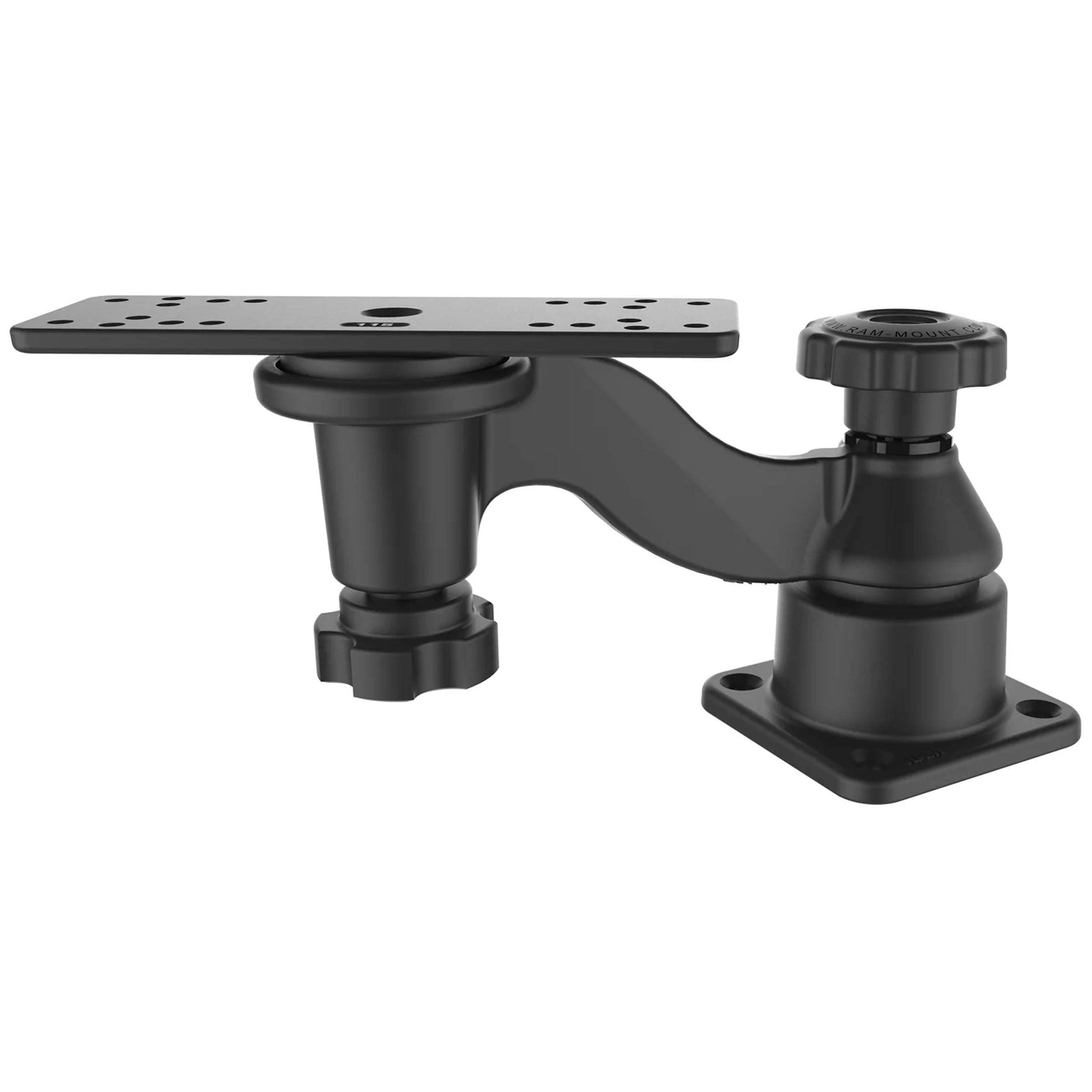 Suport Sonar RAM Mounts Horizontal 6" Swing Arm Mount for Fishfinders &amp; Plotters