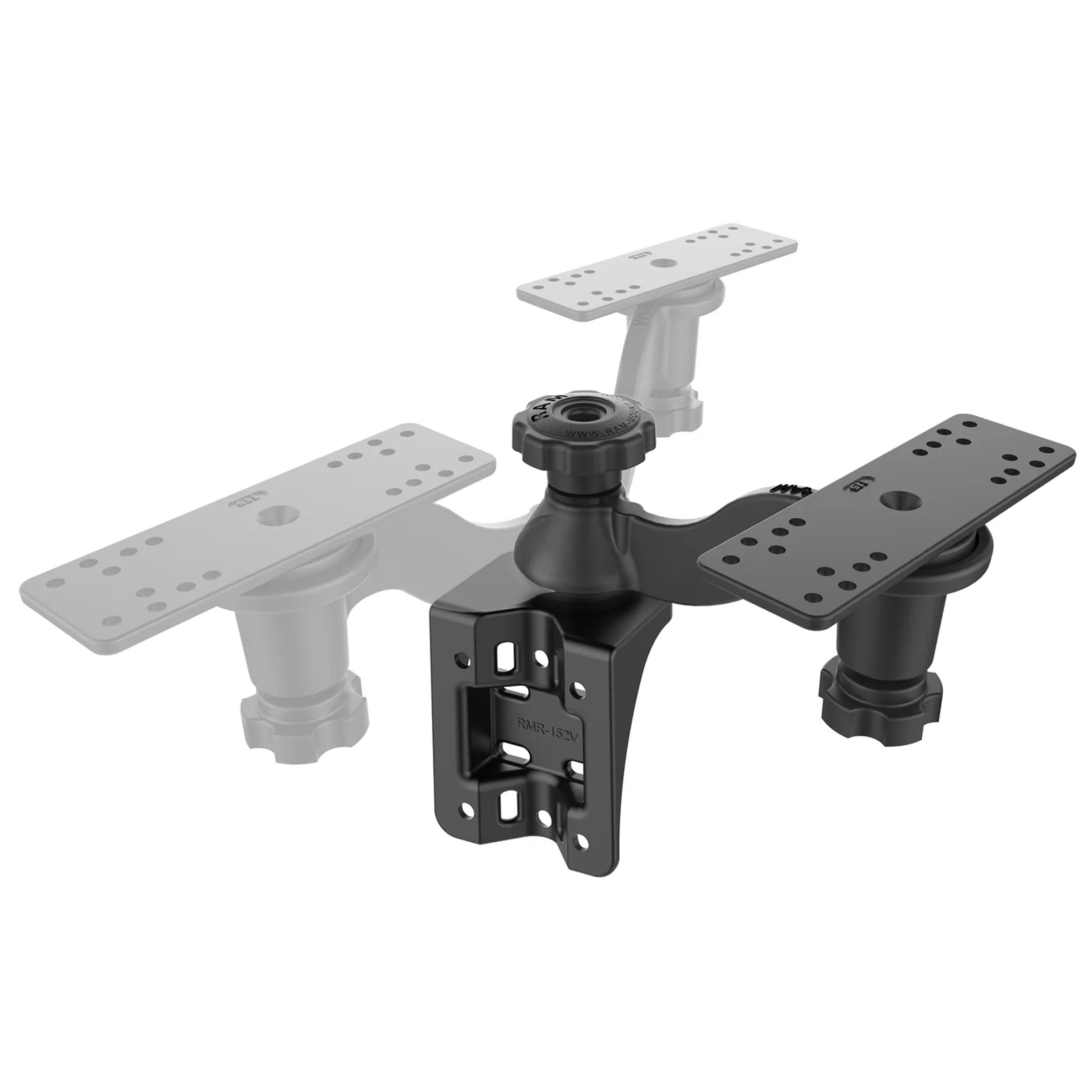 Suport Sonar RAM Mounts Vertical 6" Swing Arm Mount for Fishfinders &amp; Plotters