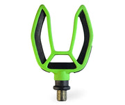 Suport Spate ZFISH Flexifit Rod Butt Grip, 75x55mm, Negru/Verde Fluo