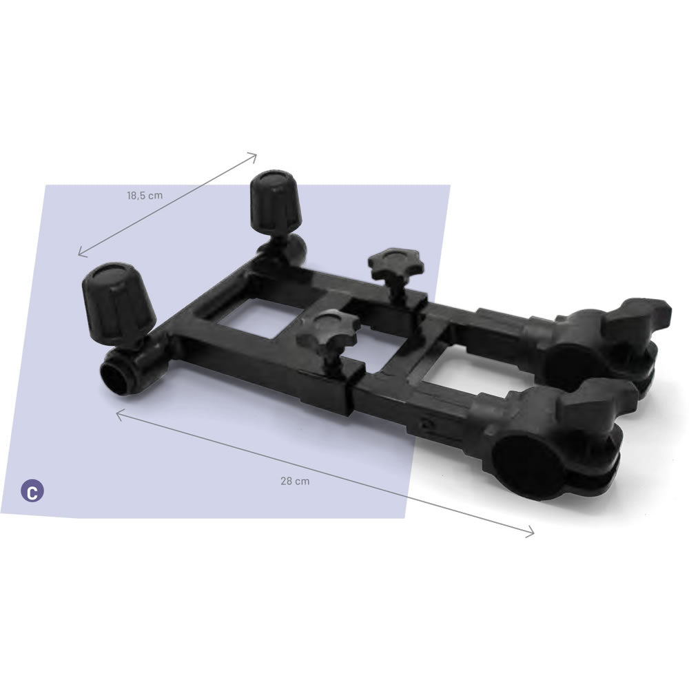 Suport Umbrela COLMIC Modular Chair Umbrella Holder Tele 30-44cm