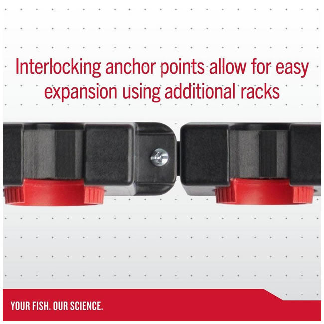 Suport de Perete pentru Lansete Berkley Twist Lock Utility 4 Rod Rack