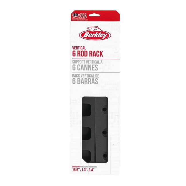 Suport de Perete pentru Lansete Berkley Vertical 6 Rod Rack