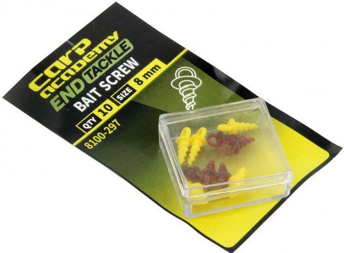 Surub Carp Academy Plastic Bait Screw, 8mm, 10buc/plic