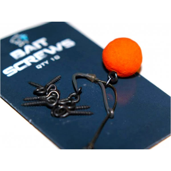 Surub Cu Anou Pentru Momeala Nash Bait Screws Approx 13mm, 10buc/plic