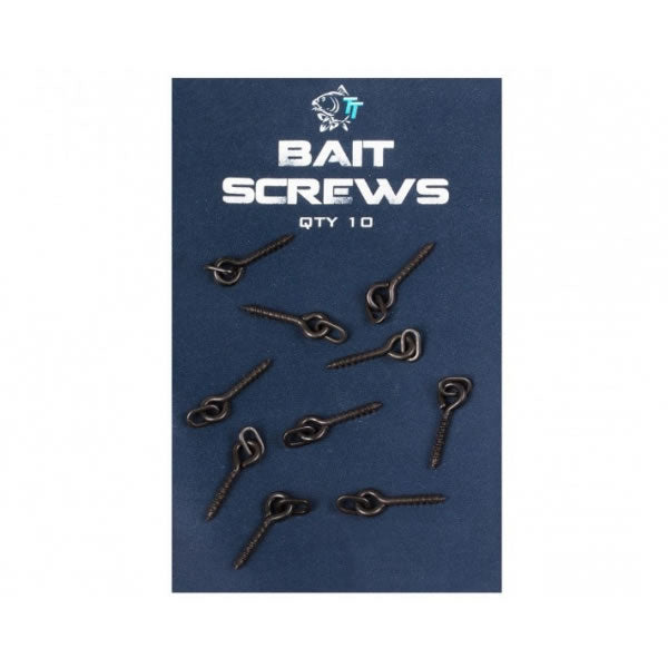 Surub Cu Anou Pentru Momeala Nash Bait Screws Approx 13mm, 10buc/plic