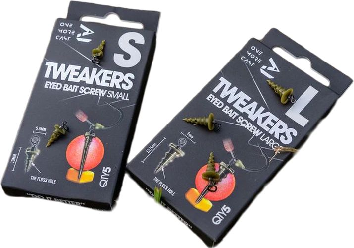 Surub ONE MORE CAST Tackle Tweakers Eyed Bait Screw, Marime L, 13.5x7mm, 5buc/pac