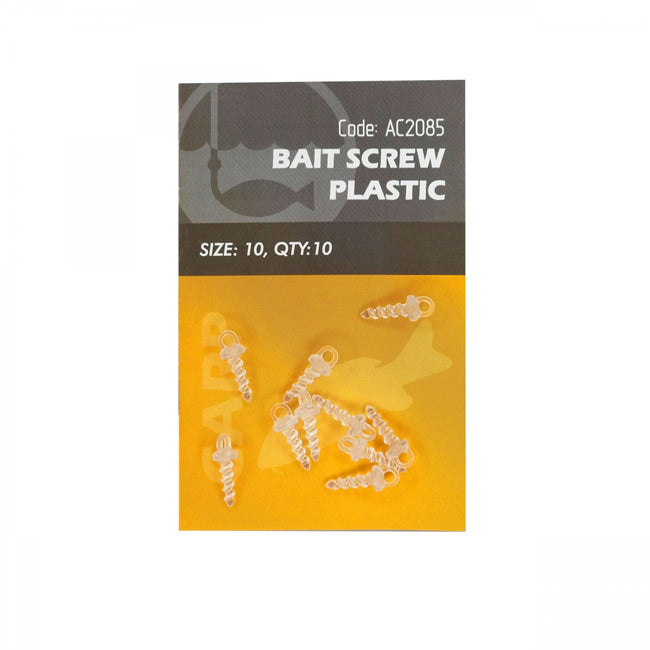 Surub Pop-up Orange Plastic Bait Screws 10buc