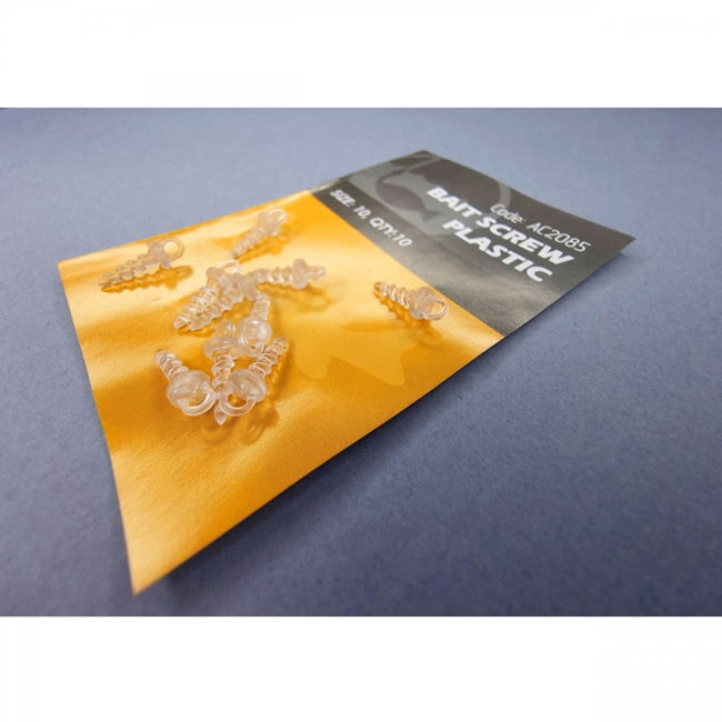 Surub Pop-up Orange Plastic Bait Screws 10buc
