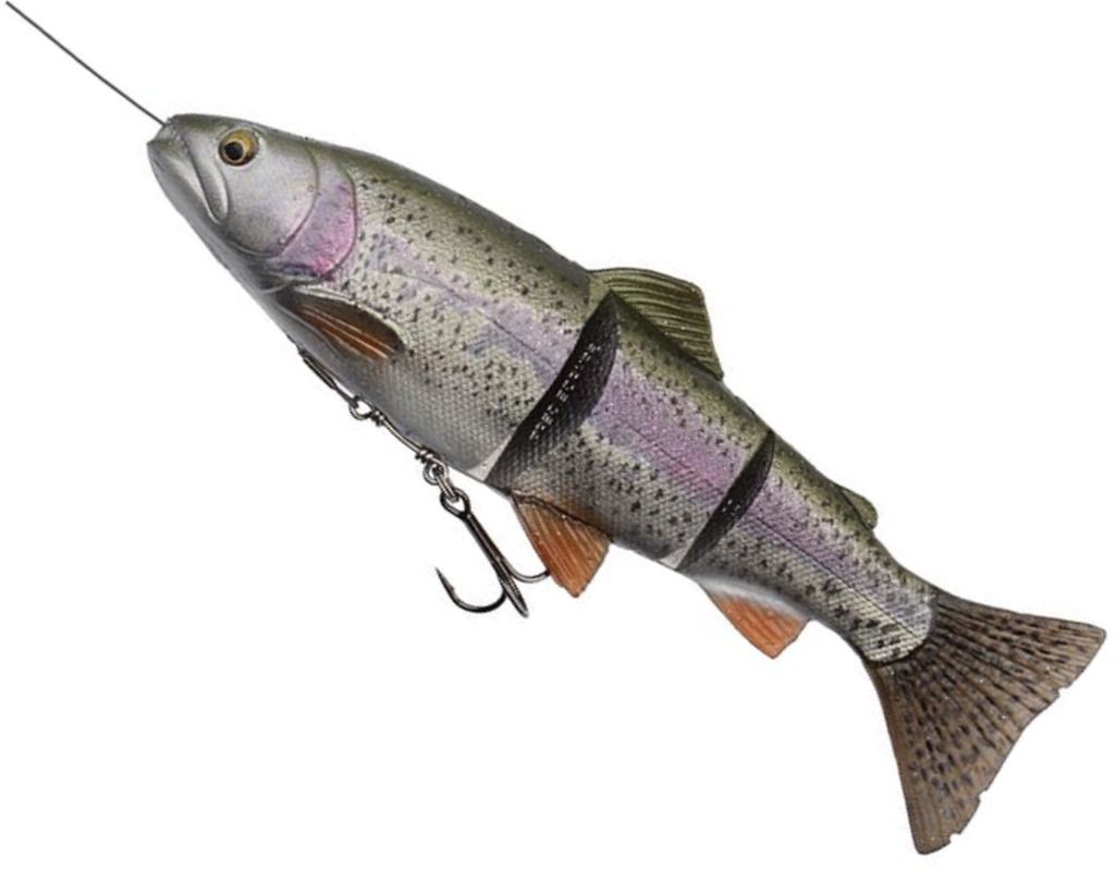 Swimbait Articulat SAVAGE GEAR 4D Trout, Rainbow, 180g, 25cm, 1buc/pac
