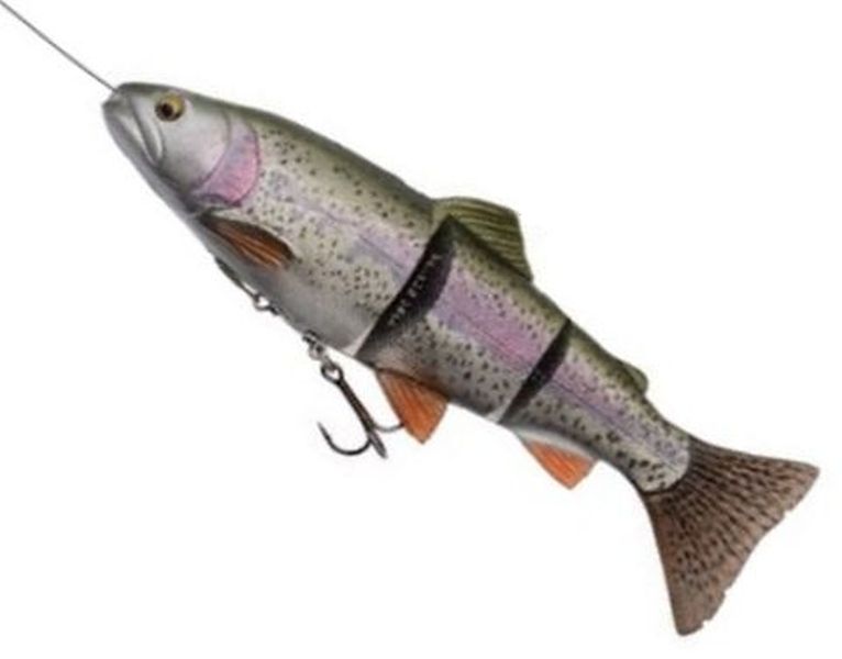 Swimbait Articulat SAVAGE GEAR 4D Trout, Rainbow, 35g, 15cm, 1buc/pac
