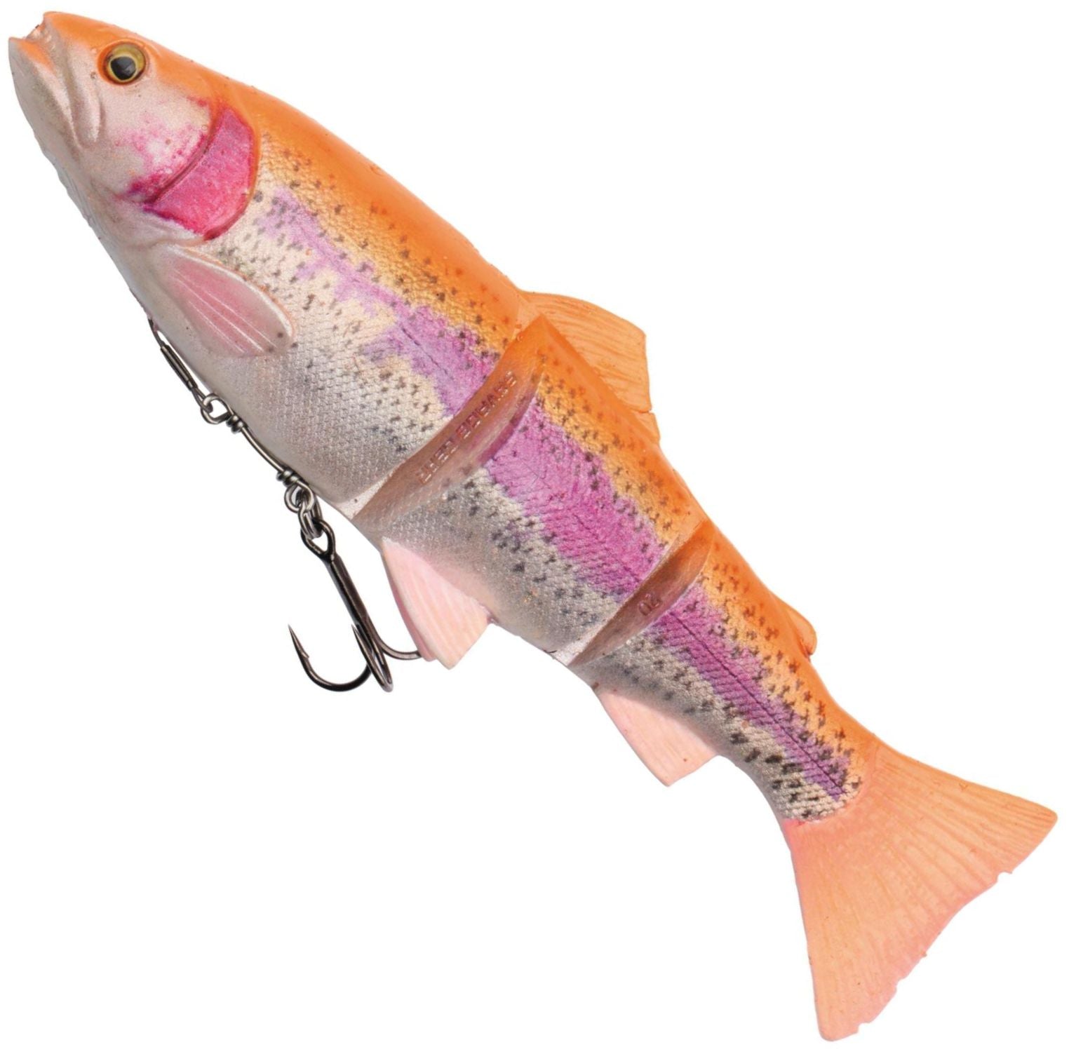 Swimbait Articulat SAVAGE GEAR 4D Trout S, Golden Albino, 98g, 20cm, 1buc/pac