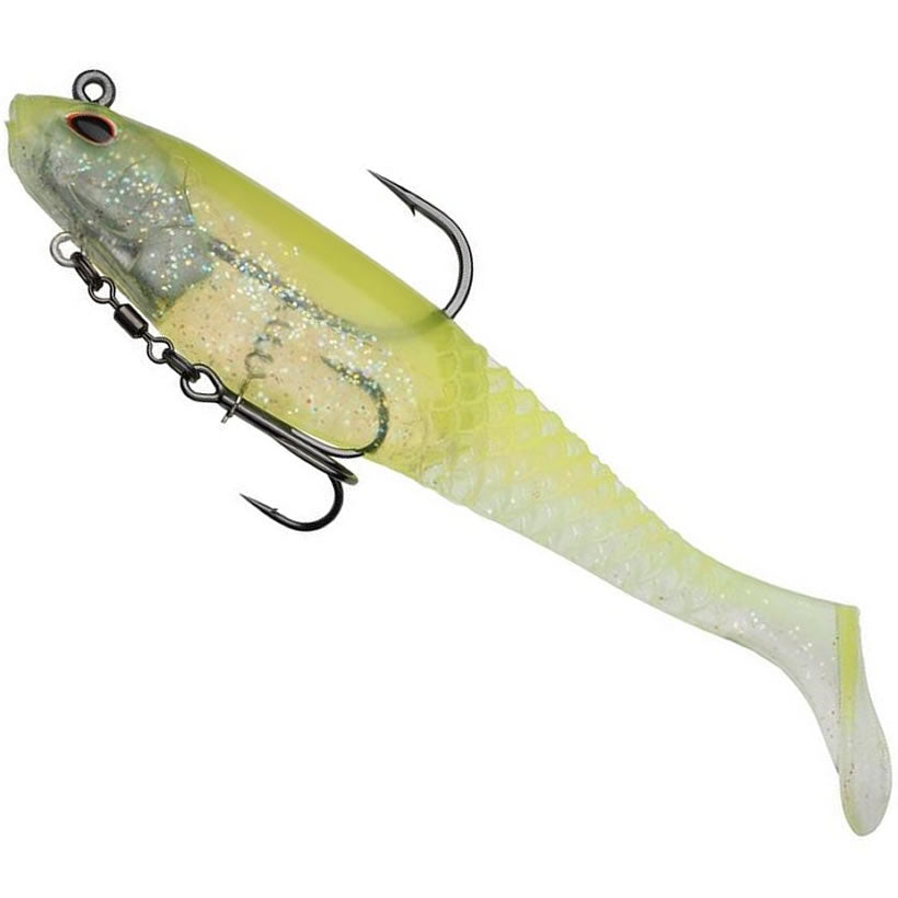 Swimbait BERKLEY PowerBait Cullshad Deep Lime Ice