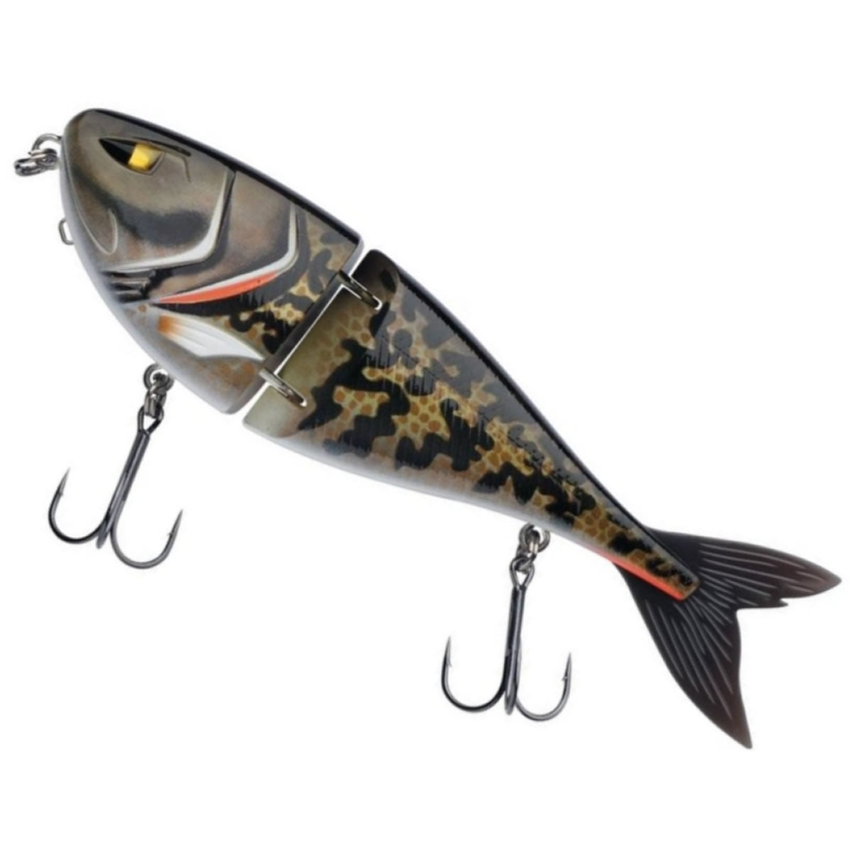 Swimbait BERKLEY Zilla Jointed Glider 135, Burbot, 13.5cm, 44g