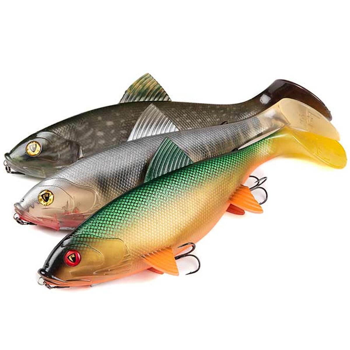 Swimbait FOX RAGE Giant Replicant Wobble, 35cm, Slick Scale, 443g, 1buc/pac