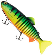 Swimbait FOX RAGE Jointed Replicant, Fire Tiger Uv, 27cm, 1buc/pac