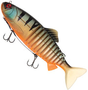 Swimbait FOX RAGE Jointed Replicant, Orange Belly Perch Uv, 27cm, 1buc/pac
