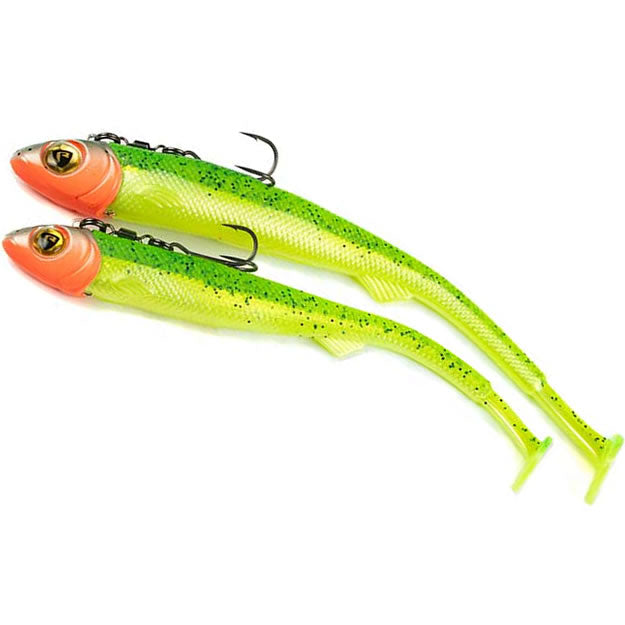Swimbait FOX RAGE Pelagic Ready Rig Slick Fast, Lemon Tiger, 21cm, 60g
