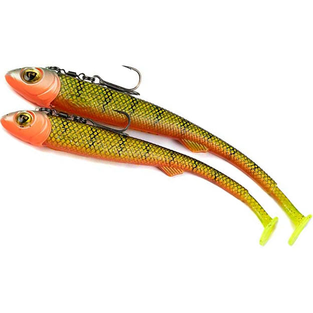 Swimbait FOX RAGE Pelagic Ready Rig Slick Fast, Natural Perch, 18cm, 40g