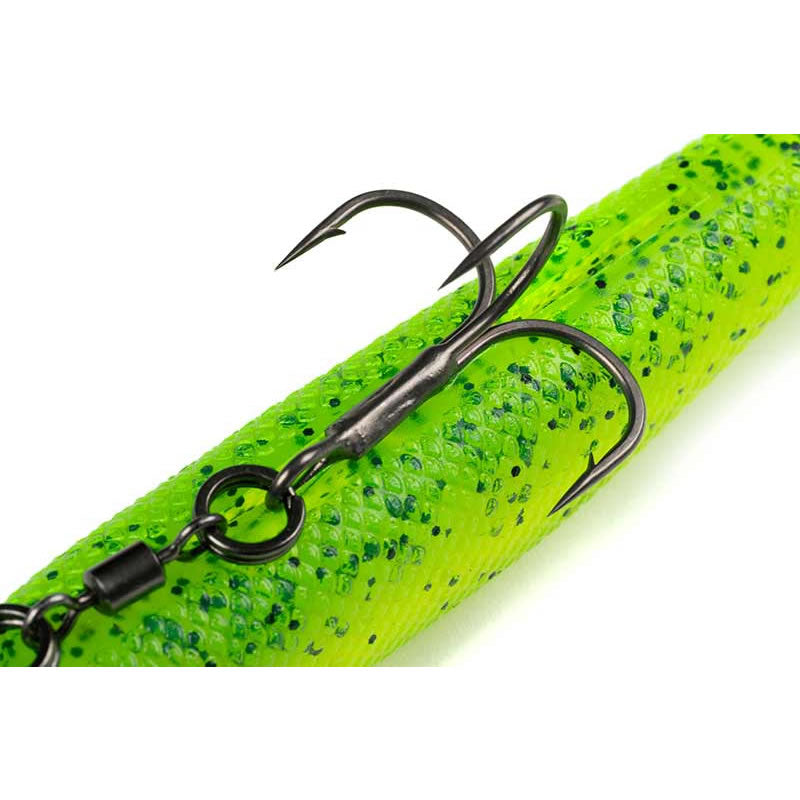 Swimbait FOX RAGE Pelagic Ready Rig Slick Finesse, Lemon Tiger, 16cm, 40g