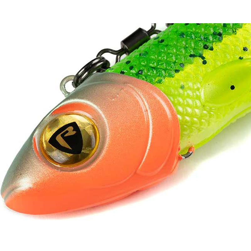 Swimbait FOX RAGE Pelagic Ready Rig Slick Finesse, Lemon Tiger, 21cm, 60g
