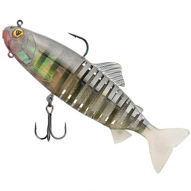 Swimbait FOX RAGE Replicant Jointed - New Colours, Original Stickleback, 18cm, 80g