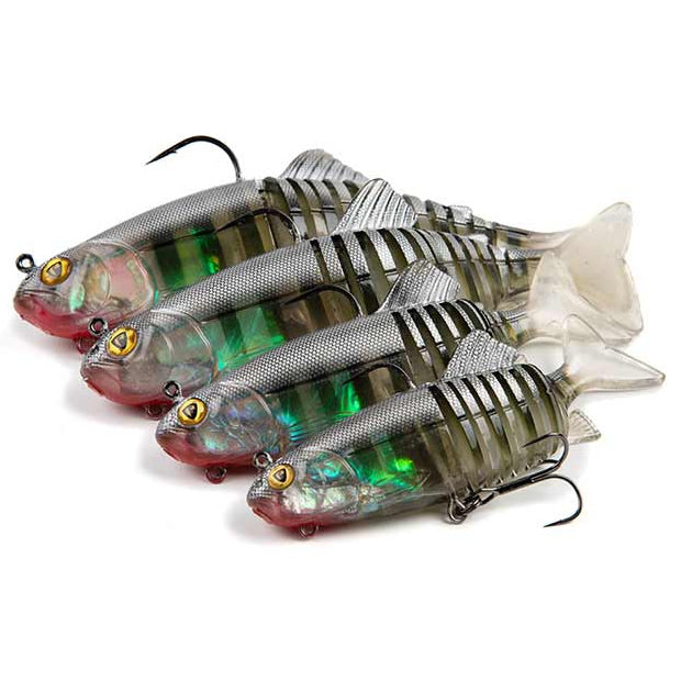 Swimbait FOX RAGE Replicant Jointed - New Colours, Original Stickleback, 23cm, 150g