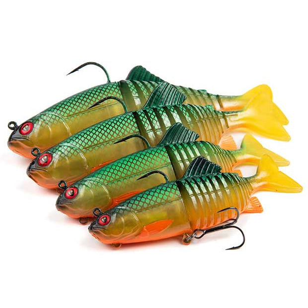 Swimbait FOX RAGE Replicant Jointed - New Colours, Slick Scale, 15cm, 60g