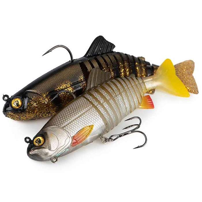 Swimbait FOX RAGE Replicant Jointed, Silver Ghost, 20cm, 120g, 1buc/pac