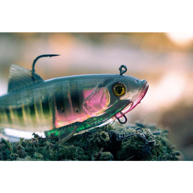 Swimbait FOX RAGE Replicant Wobble,  Original Stickleback, 14cm, 55g