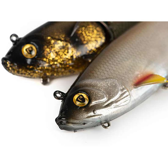 Swimbait FOX RAGE Replicant Wobble, Silver Ghost, 23.00cm, 130g, 1buc/pac