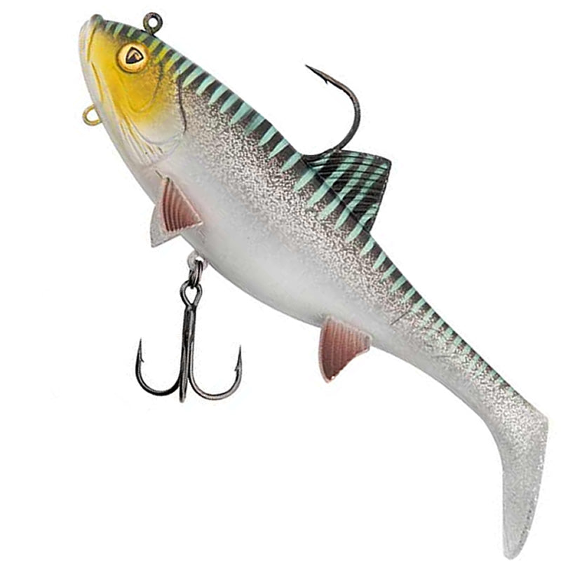 Swimbait FOX RAGE Replicant Wobble,  Silver Halo, 18cm, 80g