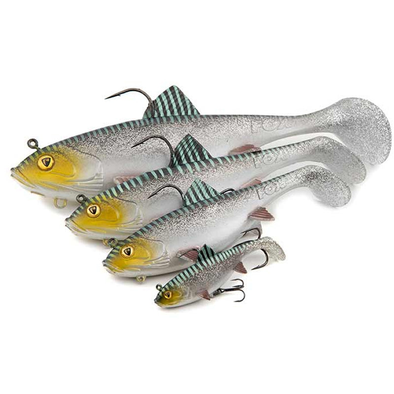Swimbait FOX RAGE Replicant Wobble,  Silver Halo, 7.5cm, 10g