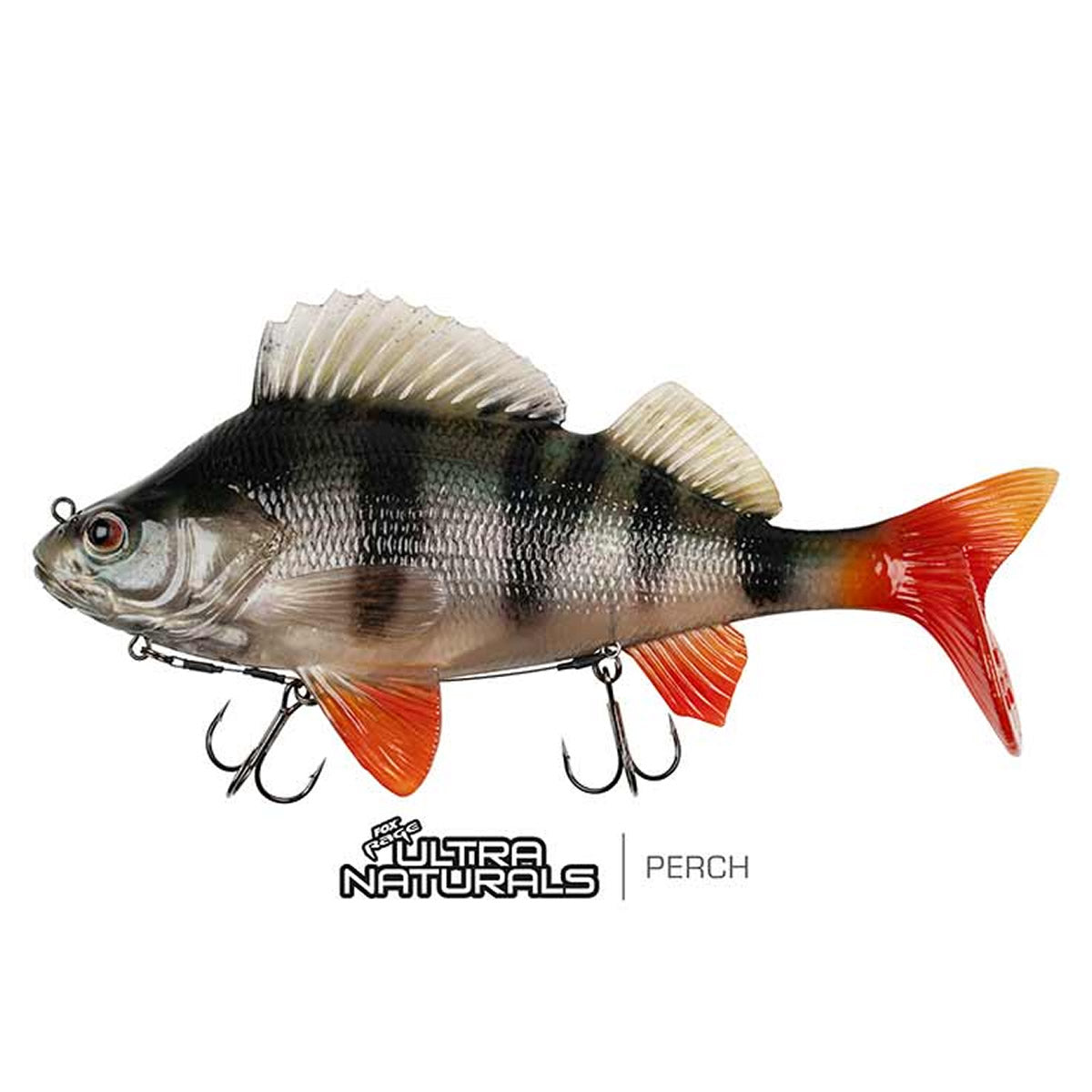 Swimbait FOX RAGE Ultra Natural Replicants, 23cm, Perch, 1buc/pac