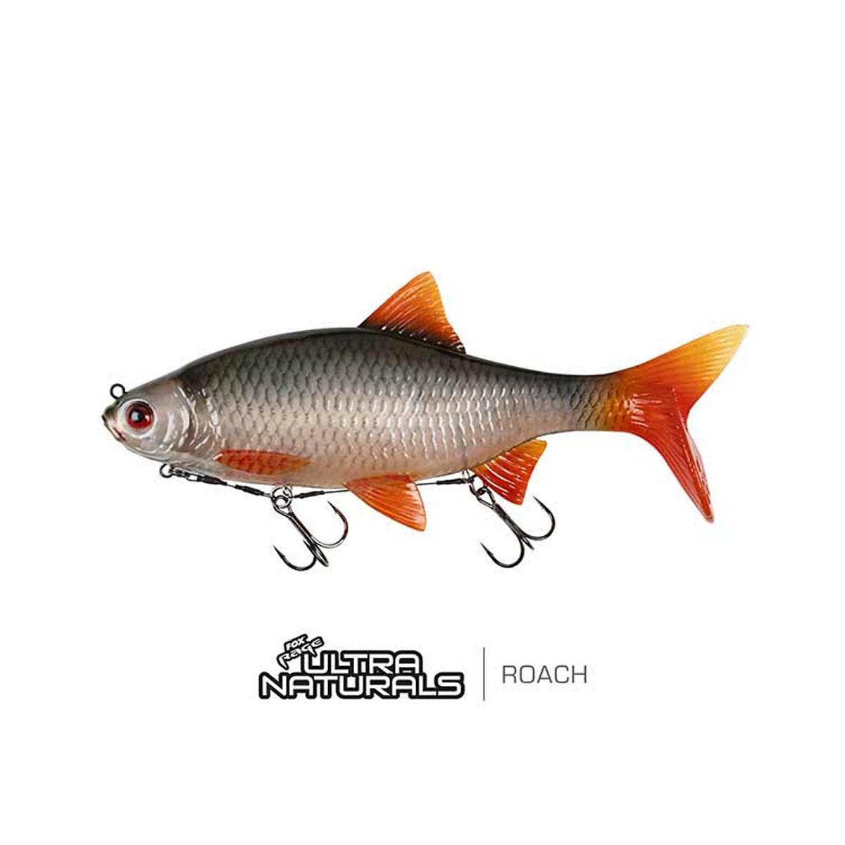 Swimbait FOX RAGE Ultra Natural Replicants, 28cm, Roach, 1buc/pac