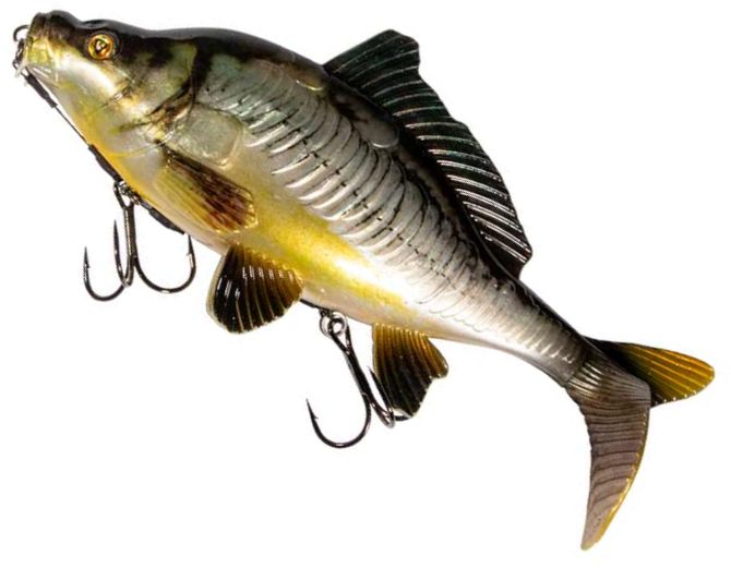 Swimbait Fox Rage Realistic Replicant, Mirror Carp, 104g, 18cm