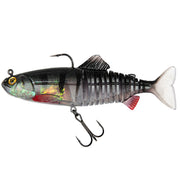 Swimbait Fox Rage Replicant Jointed, Ghost Ayu UV, 23cm/9inch, 130g