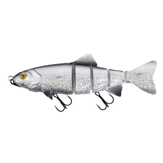 Swimbait Fox Rage Replicant REALISTIC TROUT JOINTED SHALLOW 14cm 40g Silver Bleak UV
